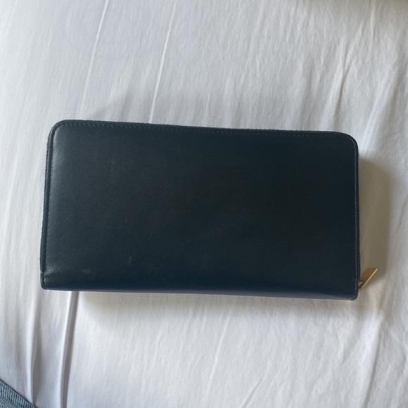 Celine black leather wallet NEW with tag - Picture 2 of 3
